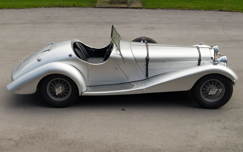 Vintage Silver Bentley