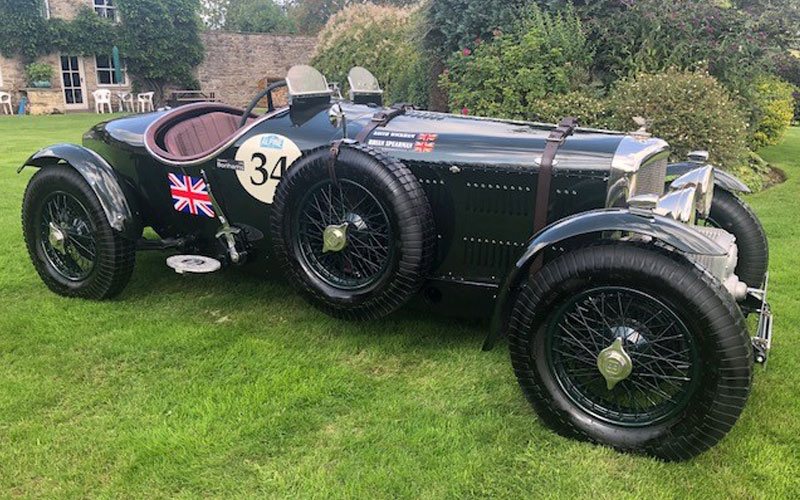 Vintage Rolls MK6 Bentley Front