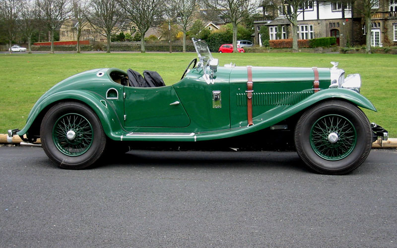 Vintage Green Bentley