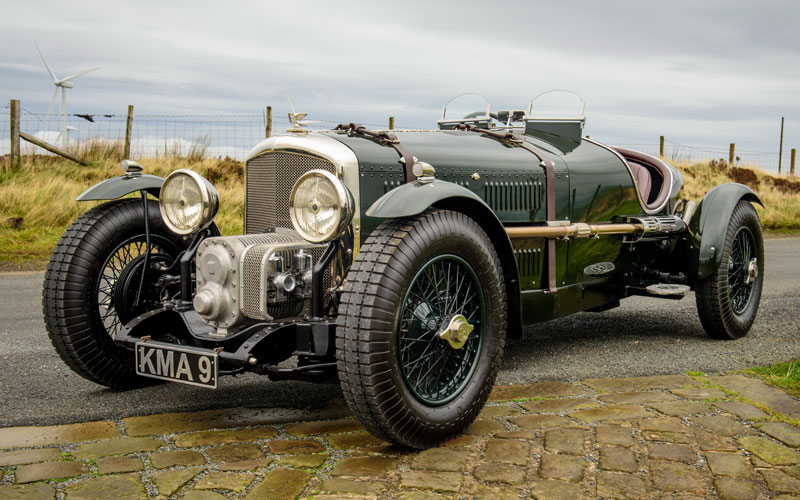 Vintage Rolls on the Moors